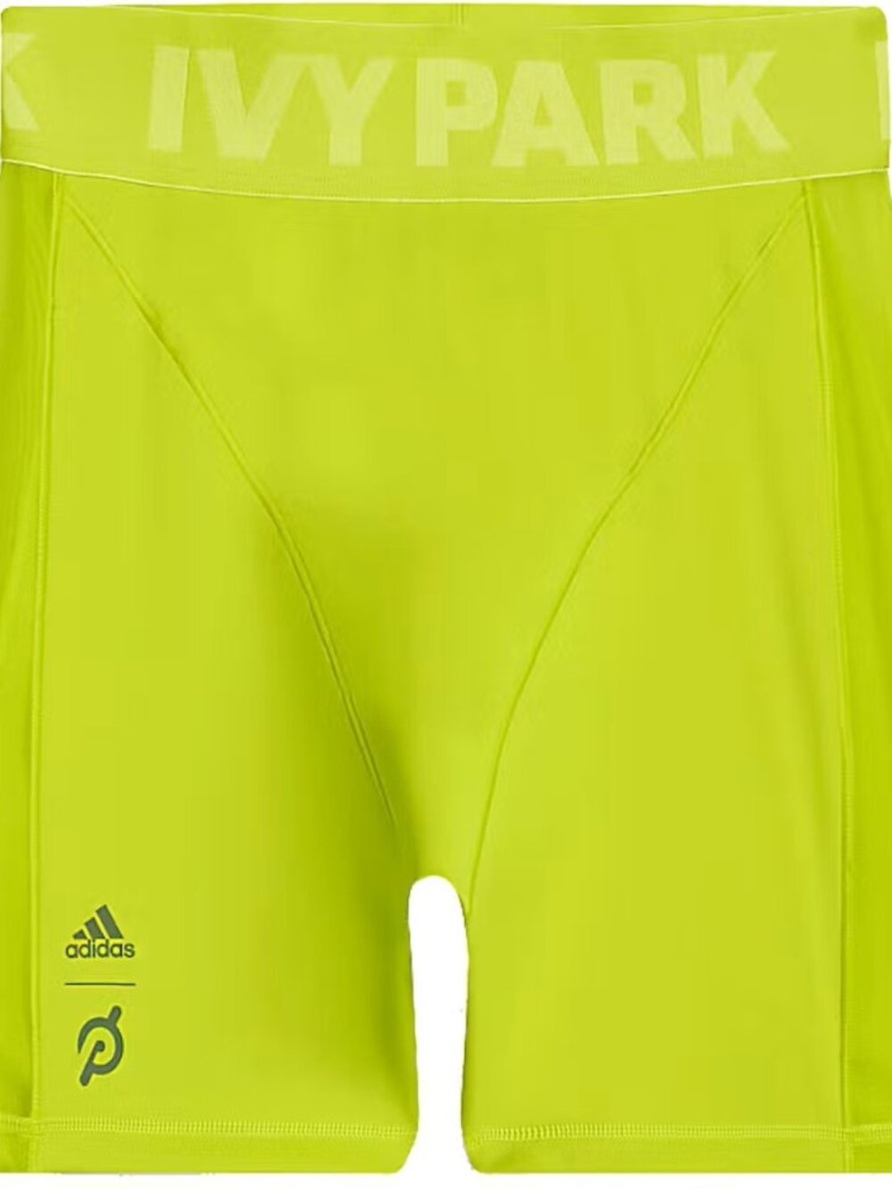 Adidas x Peloton Bike Shorts, Neon Yellow Highlighter Fluorescent Hi Vis XL